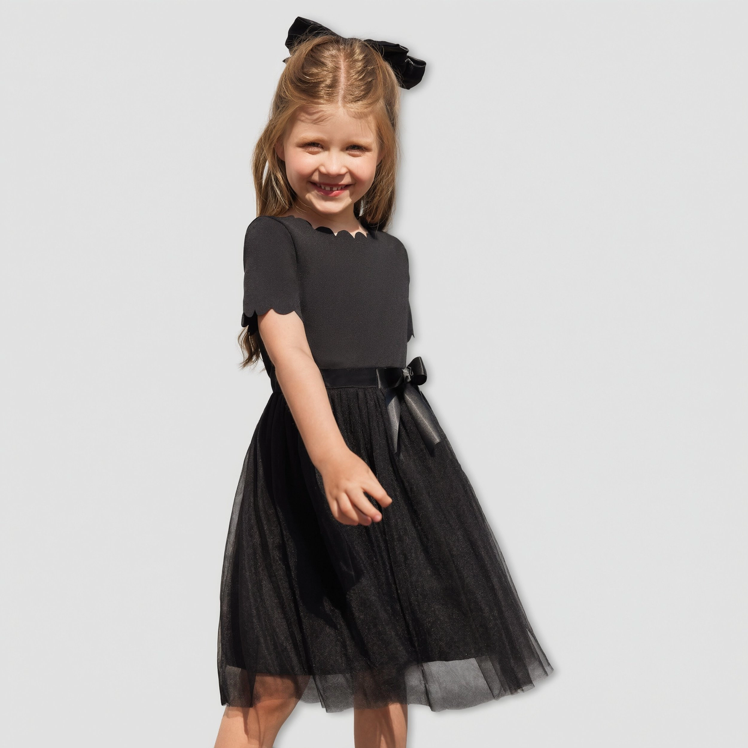 Arshiner Girl'ss Vintage Party Dress Aline Tulle Girl's Dresses For Birthday