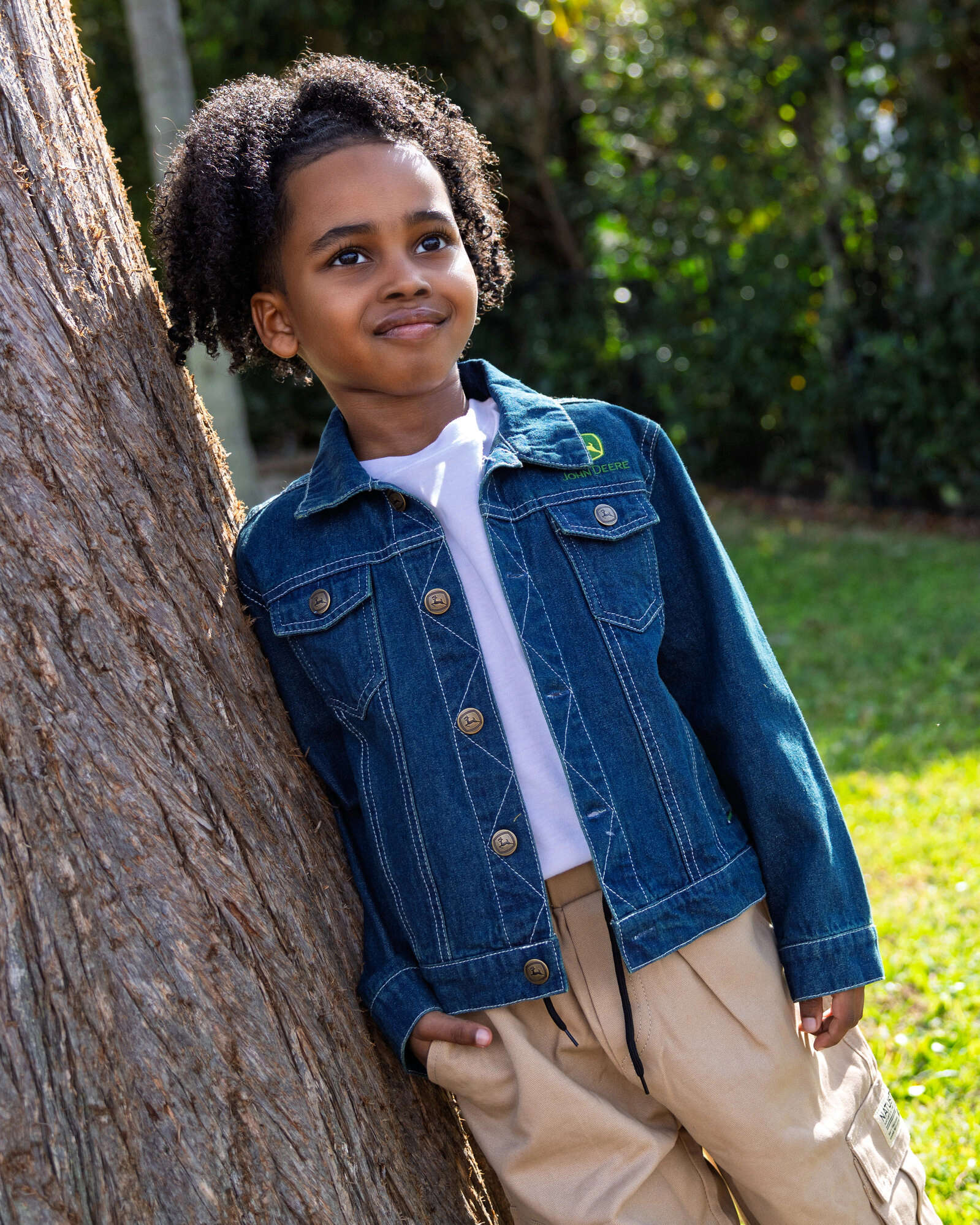 John Deere Boys' Denim Jacket