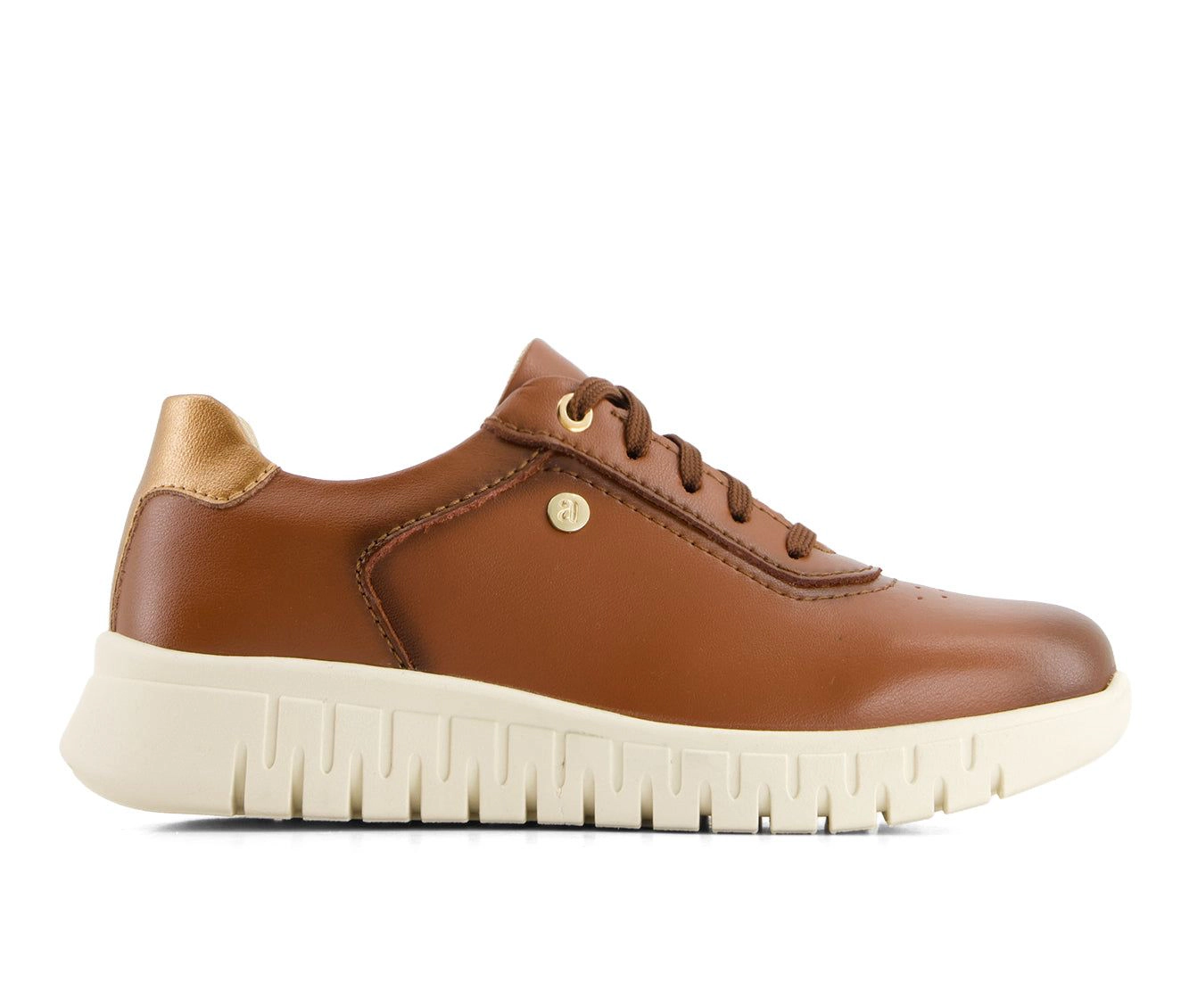 Andrea Womens Soft Leather Sneakers