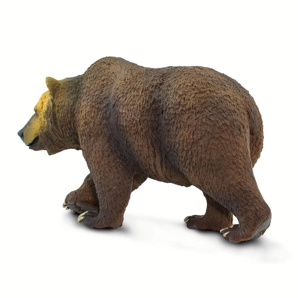 Safari Ltd. - Grizzly Bear Kids Toy Figure