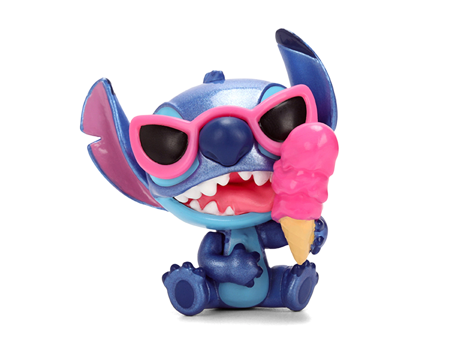 Jada Set of 4 Diecast Figures "Disney's Stitch" Wave #3 "Metalfigs" Series Diecast Models by Jada