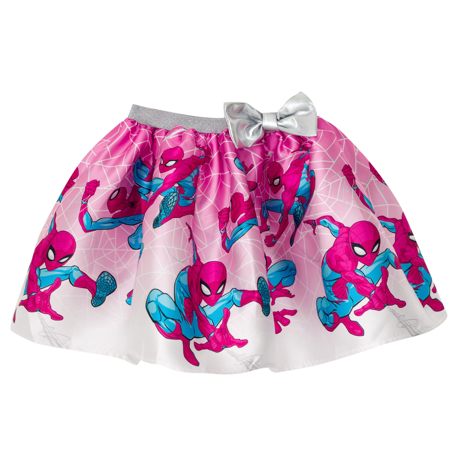 Marvel Spider-Man Girls' 2-Piece T-Shirt and Skirt Set