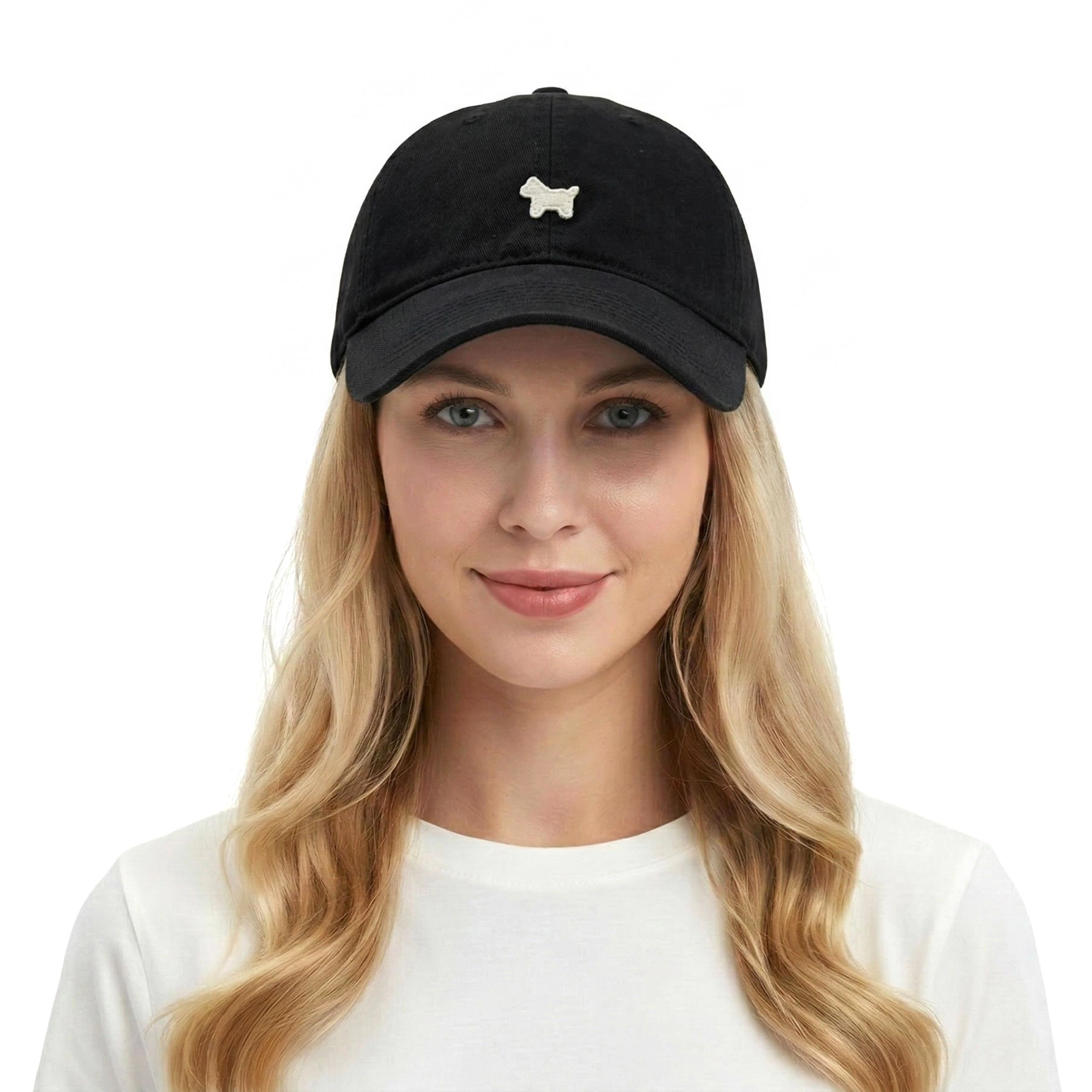Anna-Kaci Women's Minimalist Embroidery Baseball Cap Adjustable Cotton Dad Hat Casual Everyday