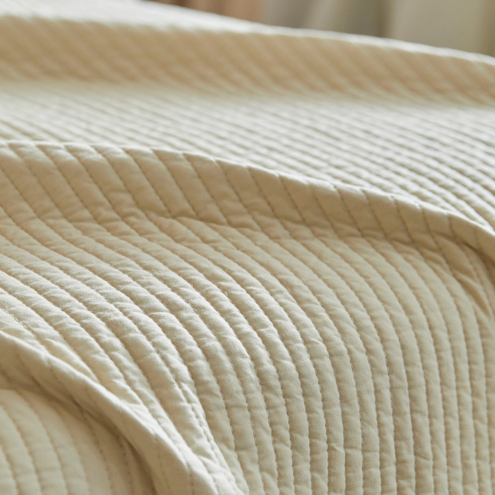 MarCielo 3 Piece 100% Cotton Oversize Quilt Bedspread Set, Embroidery Farmhouse Bedding Set