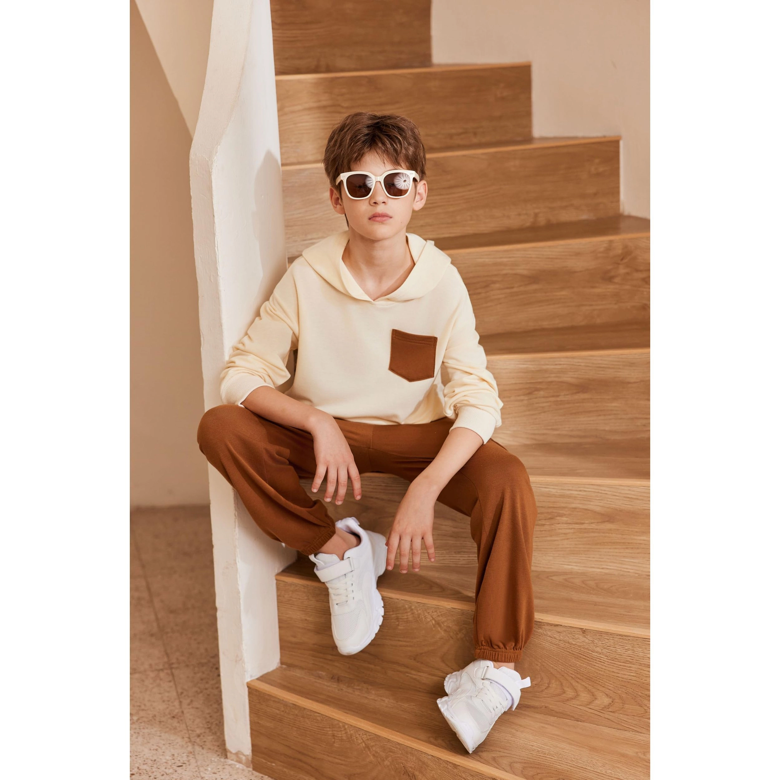 Arshiner Juniors Clothing Youth Boys Hoodies And Track Pants Fall Outfits Set