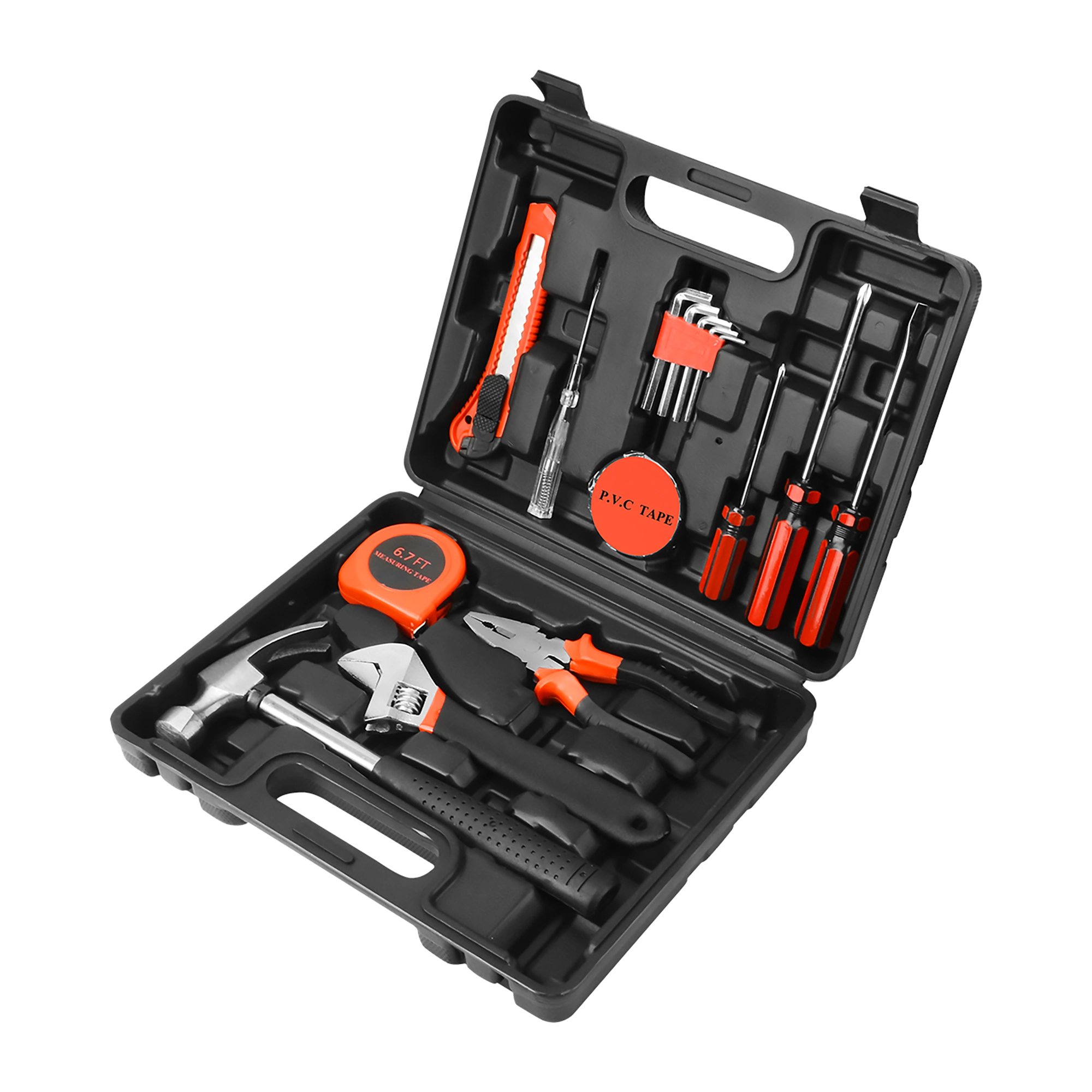 Pursonic Unisex Household 16-Piece Handy Solutions Tool Kit