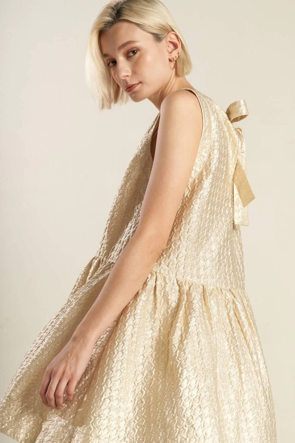 TRUEDAMES Women Horizon Hideaway Woven Mini Dress