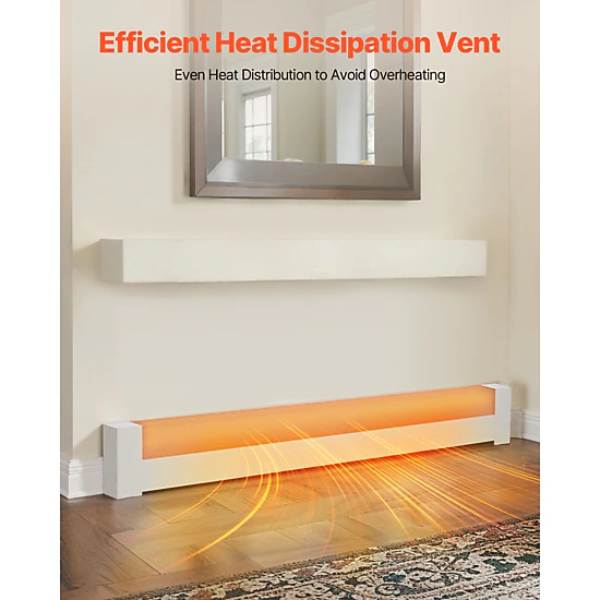 HONGGE Baseboard Heater Covers Basic Series Standard Electric Heating ...