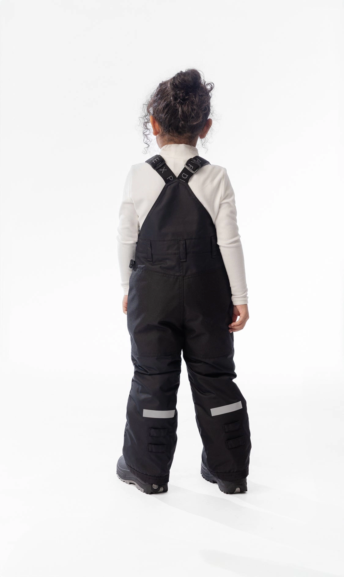 Deux par Unisex Play Cordura-Reinforced Overall Snow Bib with Adjustable Suspenders