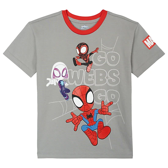 Marvel Spidey and His Amazing Friends Boys' 2-Piece T-Shirt and Fleece Pants Set