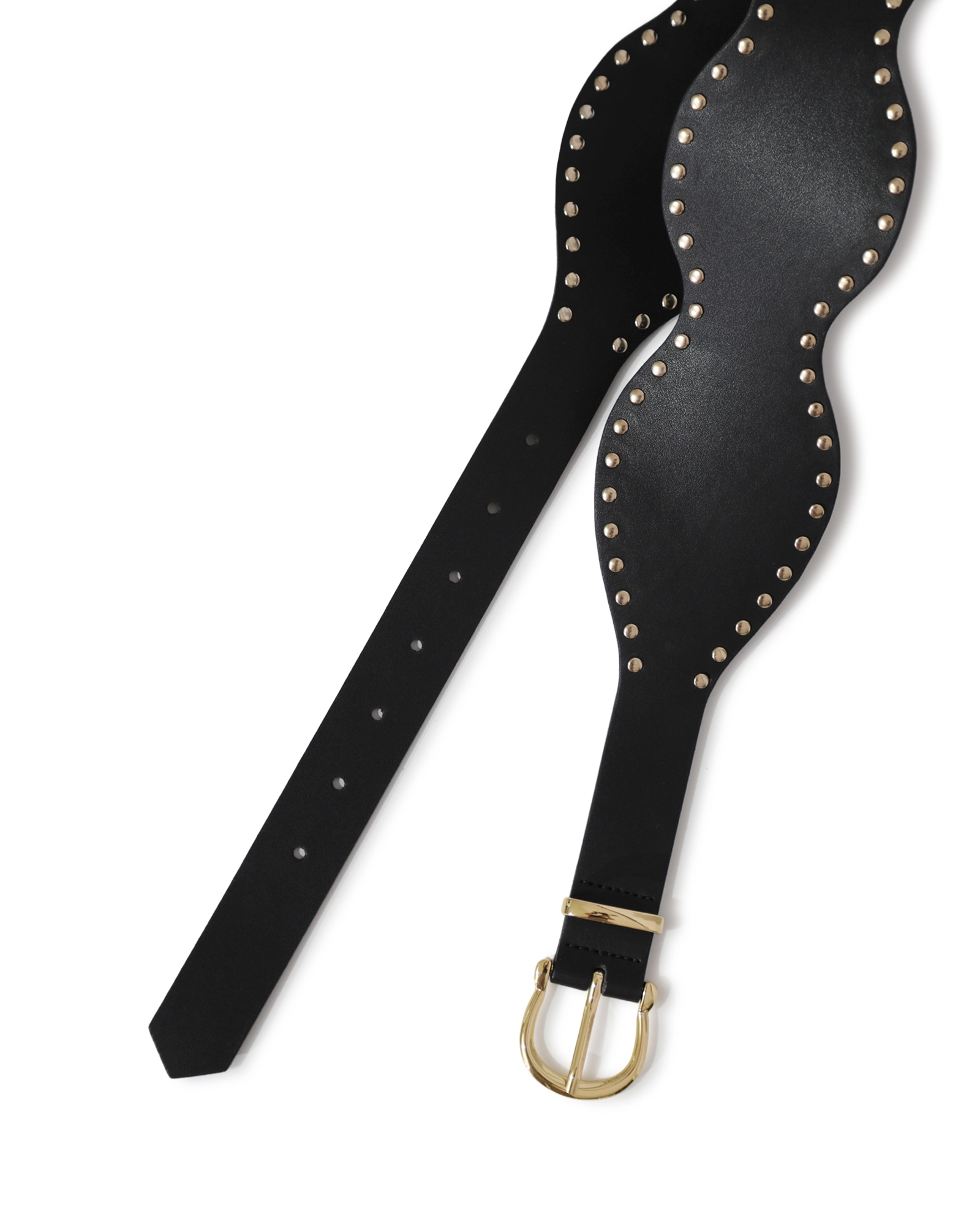 Belle & Bloom No Other Love Leather Studded Belt