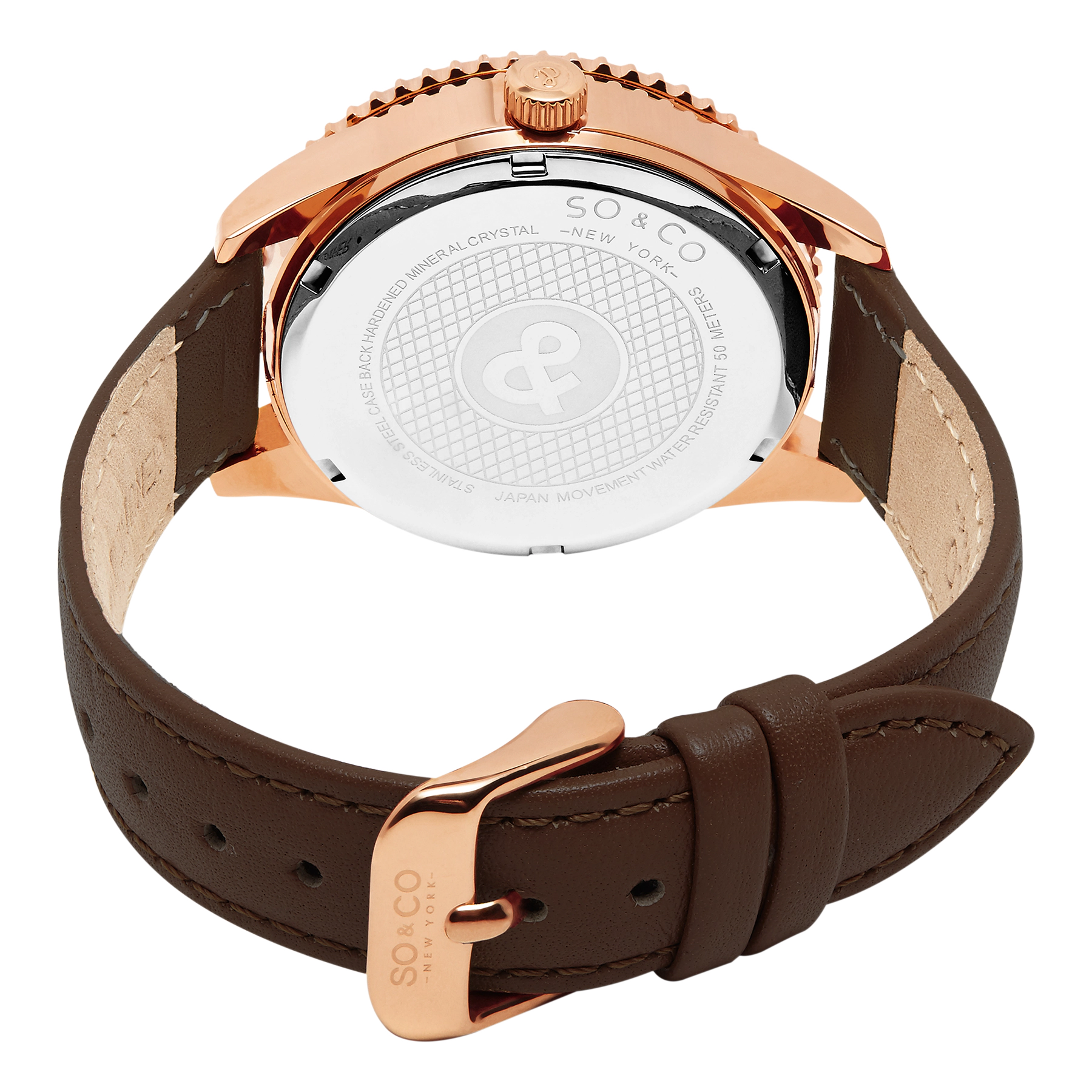 SO&CO 5246 38mm Classic Quartz Watch