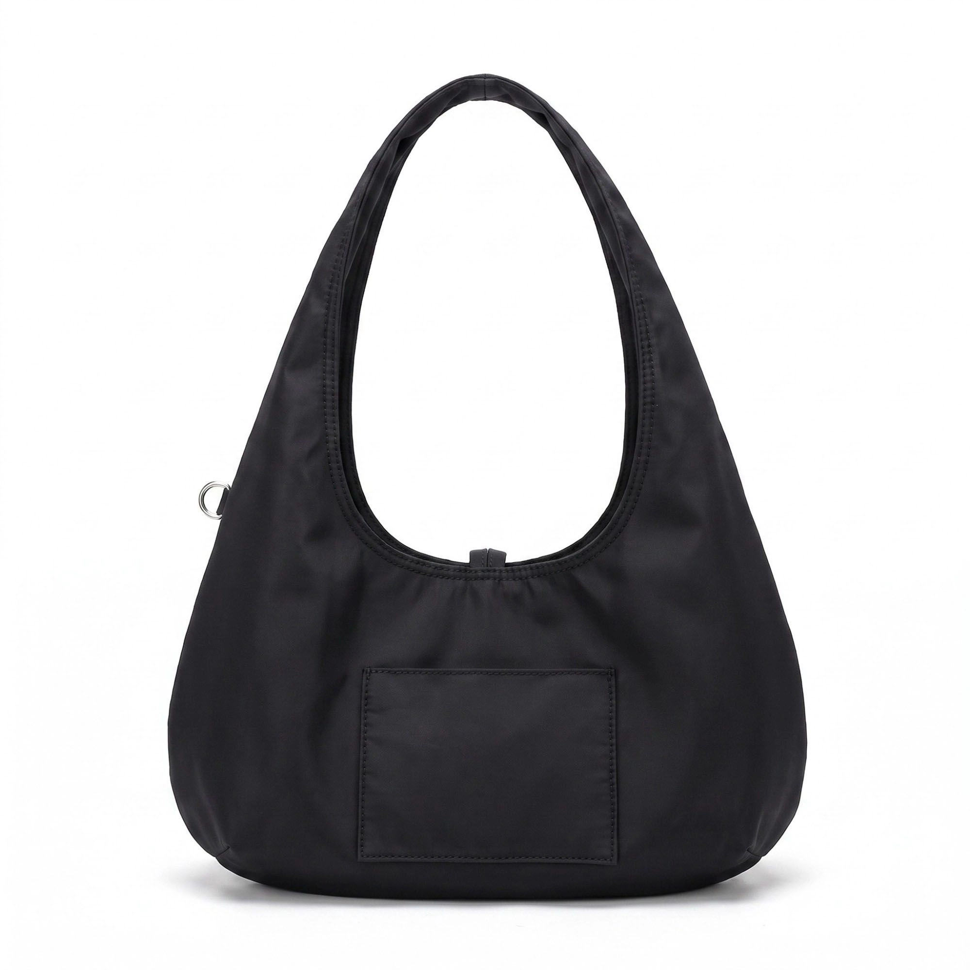 Alilang Women's  Hobo Tote Bag with Wide Shoulder Strap and Exterior Pocket 13.8x7.8x2.5in