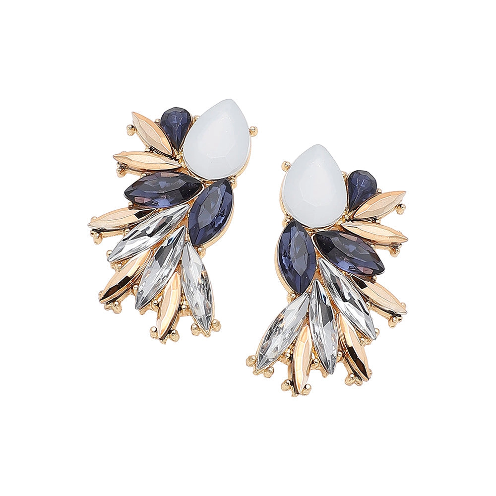 SOHI Women's Party Stone Drop Earrings