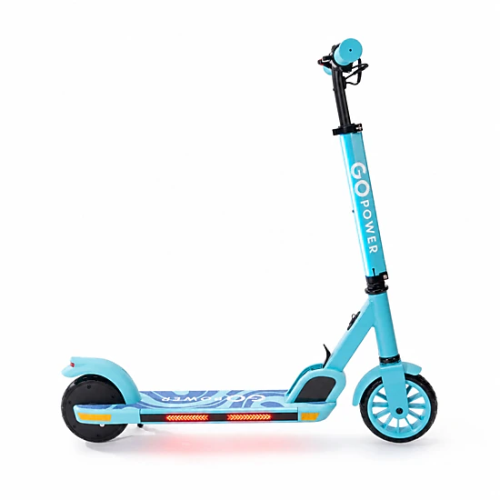GoPowerBike GoZip Foldable Kids Electric Scooter