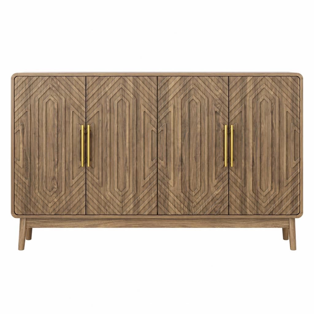 GOODSILO Modern Storage Sideboard Buffet Console