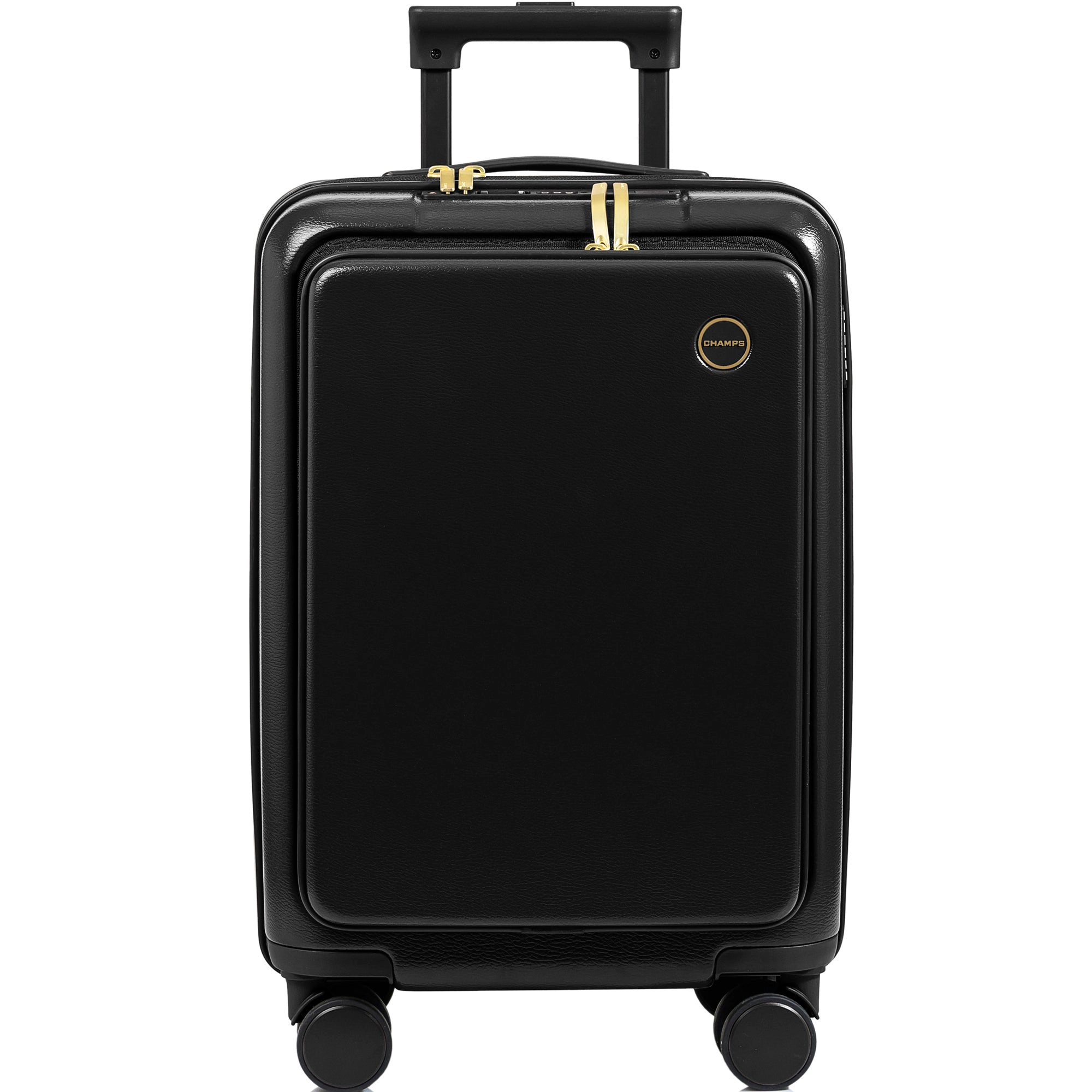 CHAMPS Onyx Collection Hardside Carry-on Luggage