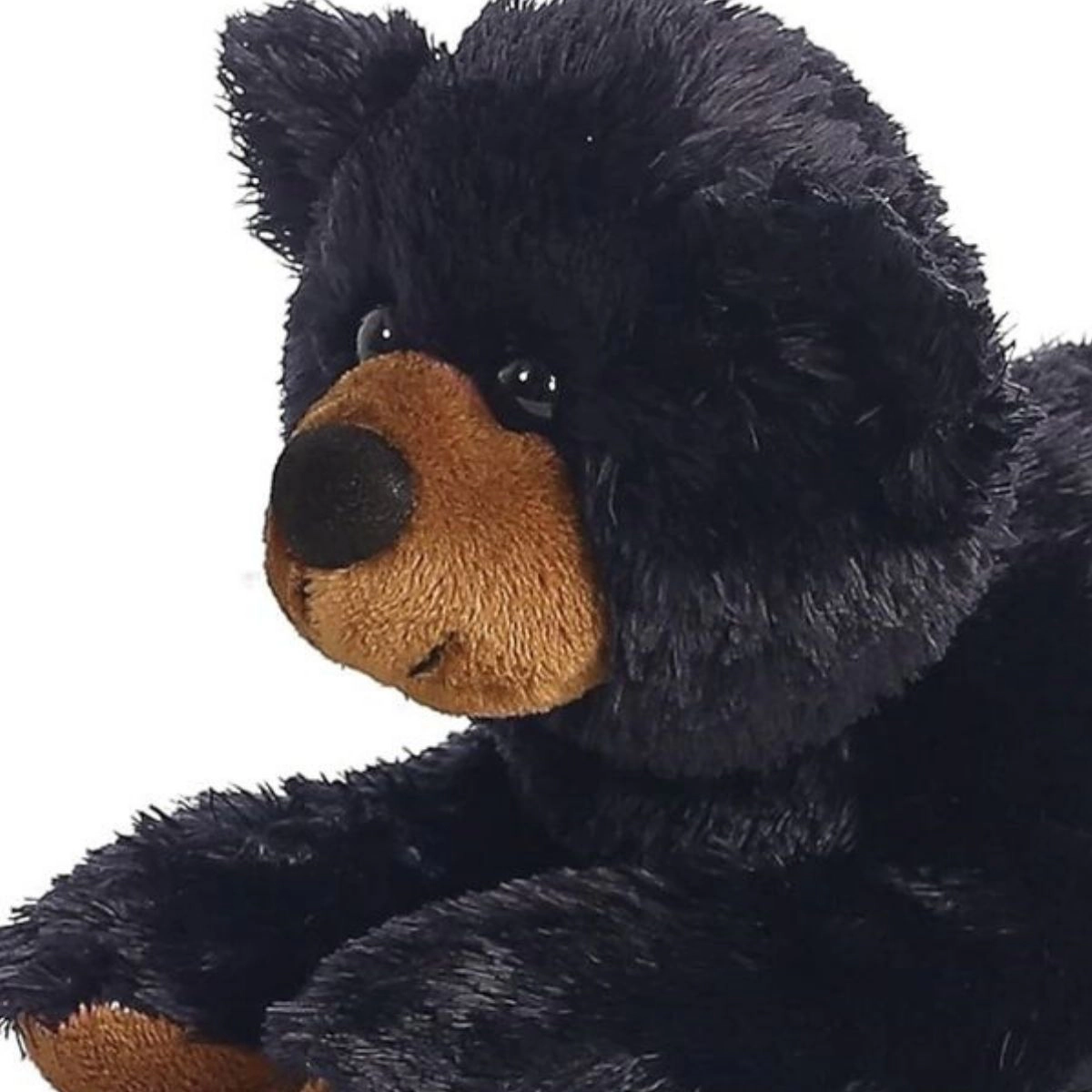 Aurora Mini Flopsie Sullivan the Black Bear 8-Inch Stuffed Animal Plush