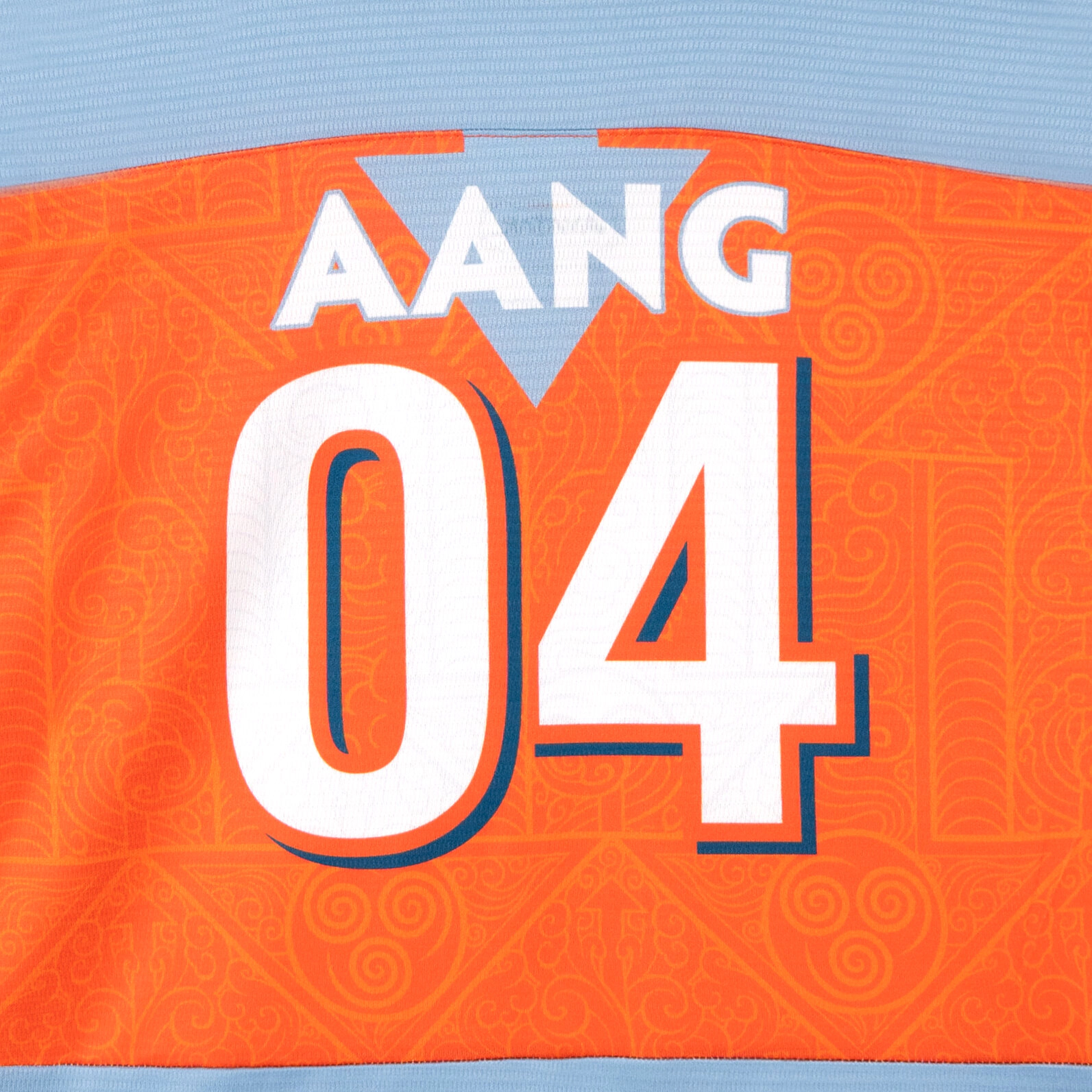Avatar The Last Airbender Aang Boys' Athletic Long Sleeve Tee