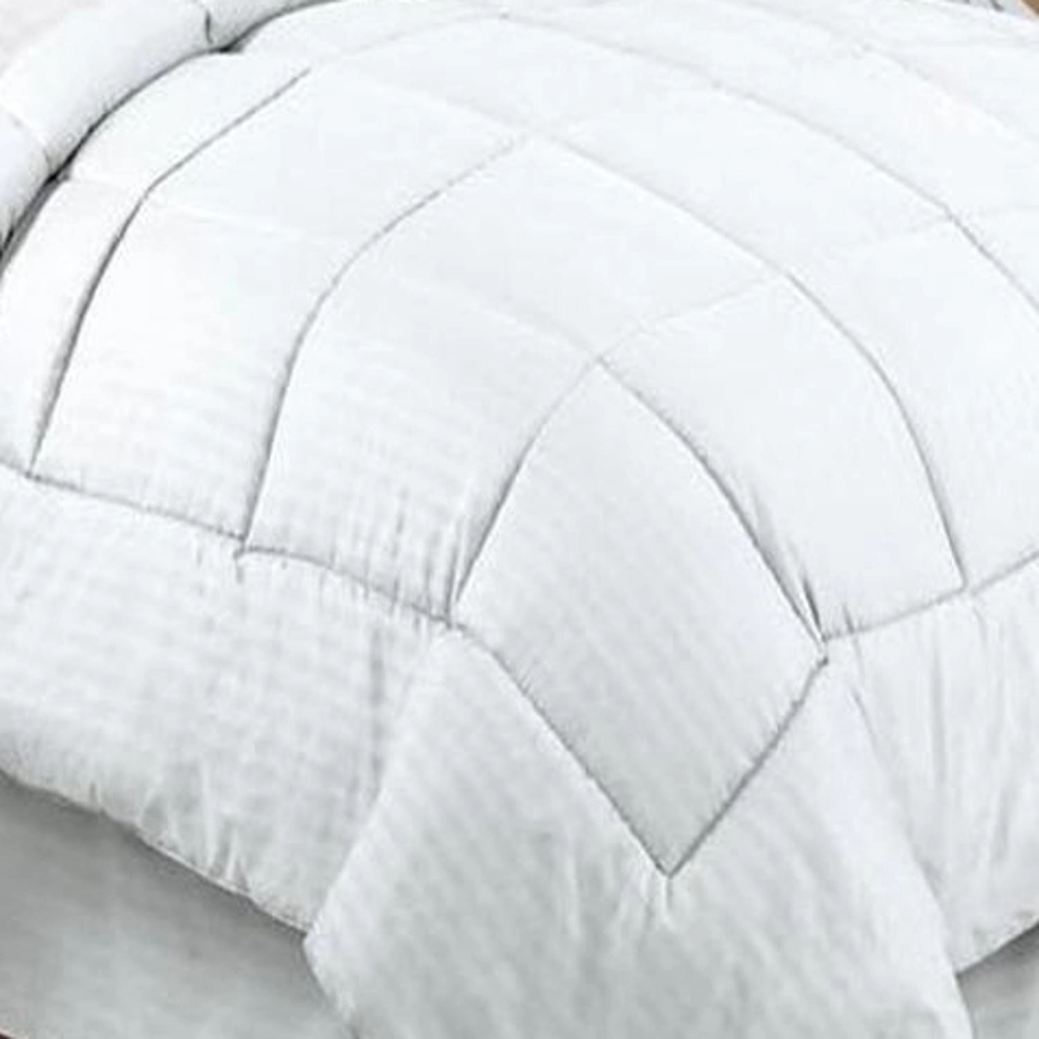 Plazatex Embossed Dby Stripe Microfiber Comforter Bed In A Bag Set