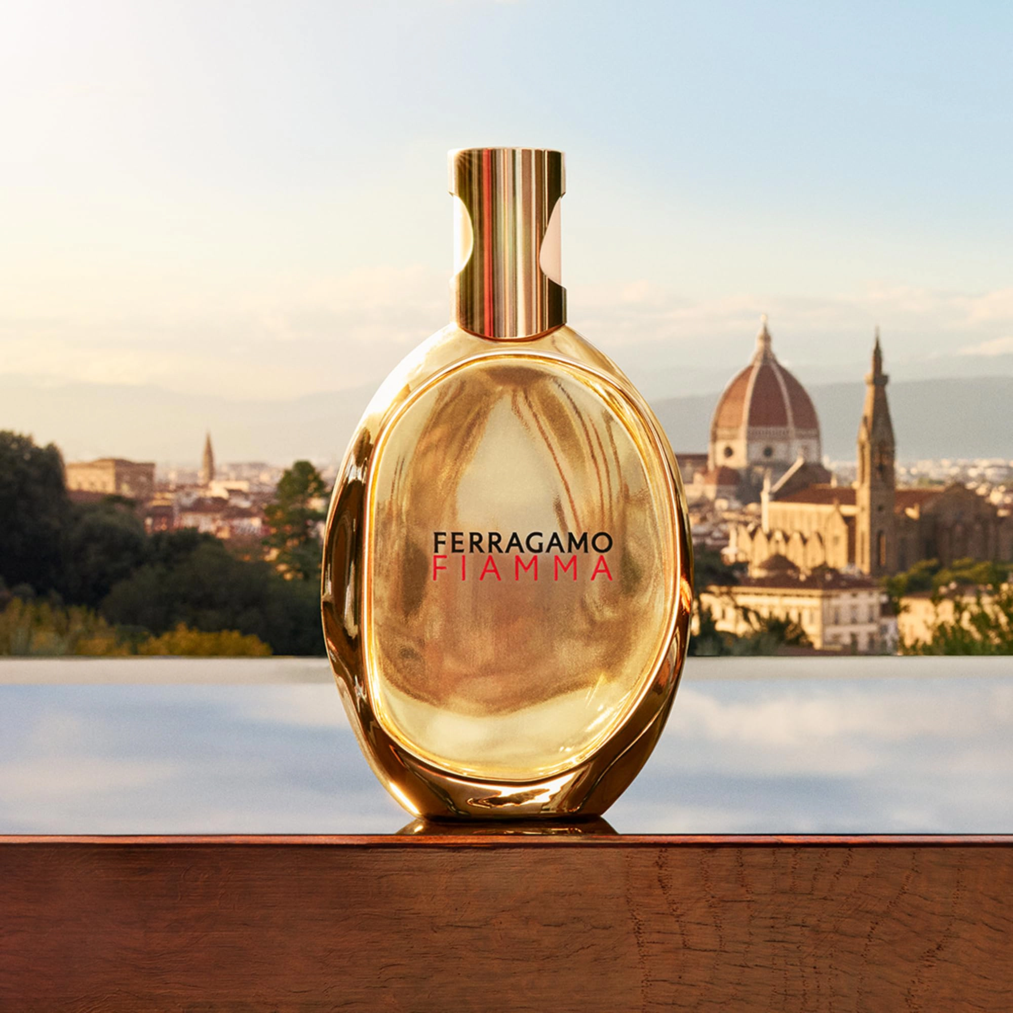 Salvatore Ferragamo Fiamma Eau de Parfum for Women, Woody Floral Luxury Fragrance 3.4 oz