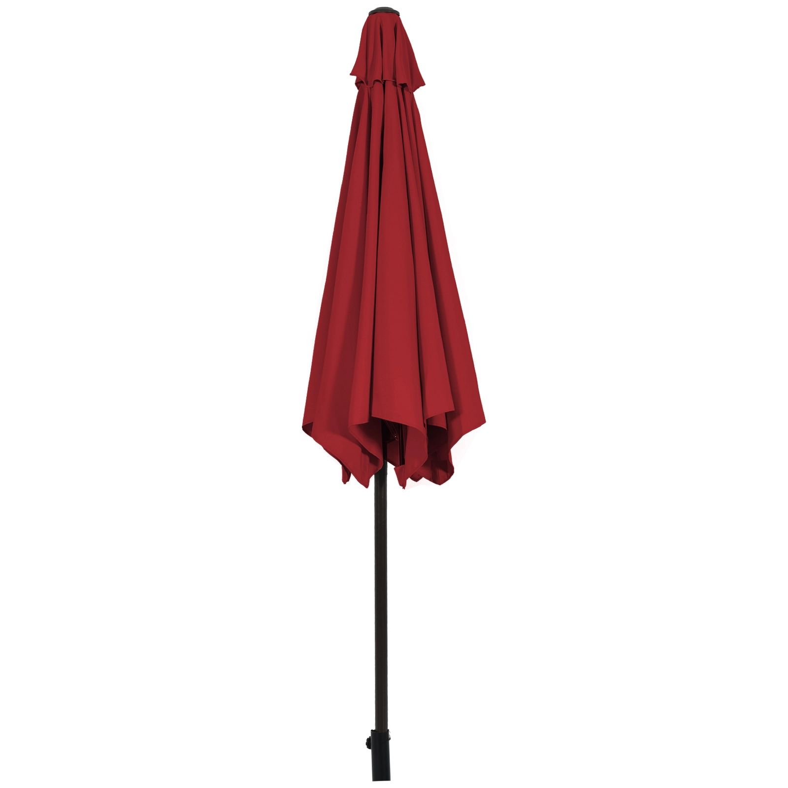 SUGIFT 10 ft Outdoor Patio Umbrella with Tilt Adjustment and Crank Handle