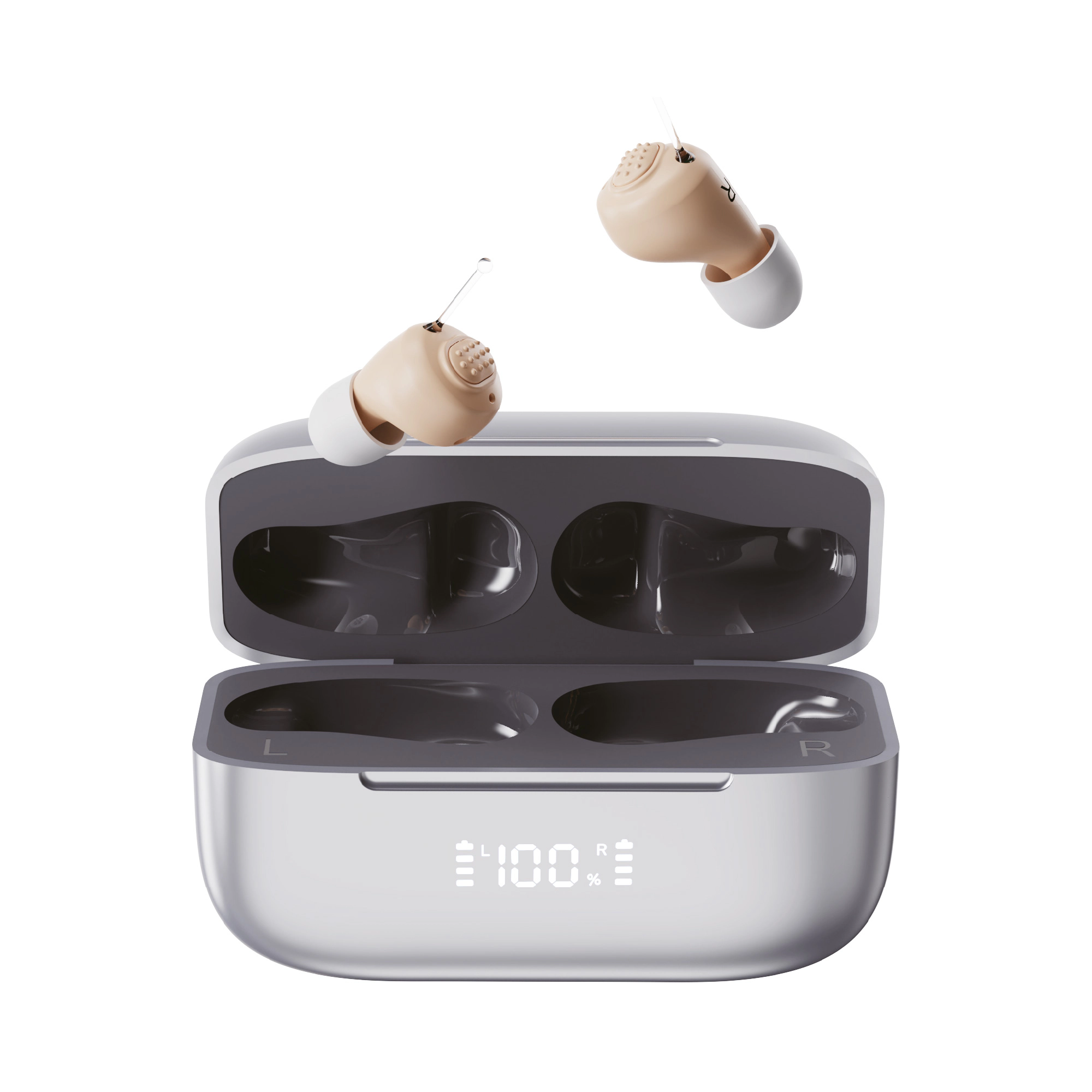 Pursonic Rechargeable OTC Hearing Aids for Adults with 4 Hearing Modes & 6 Adjustable Volume Levels