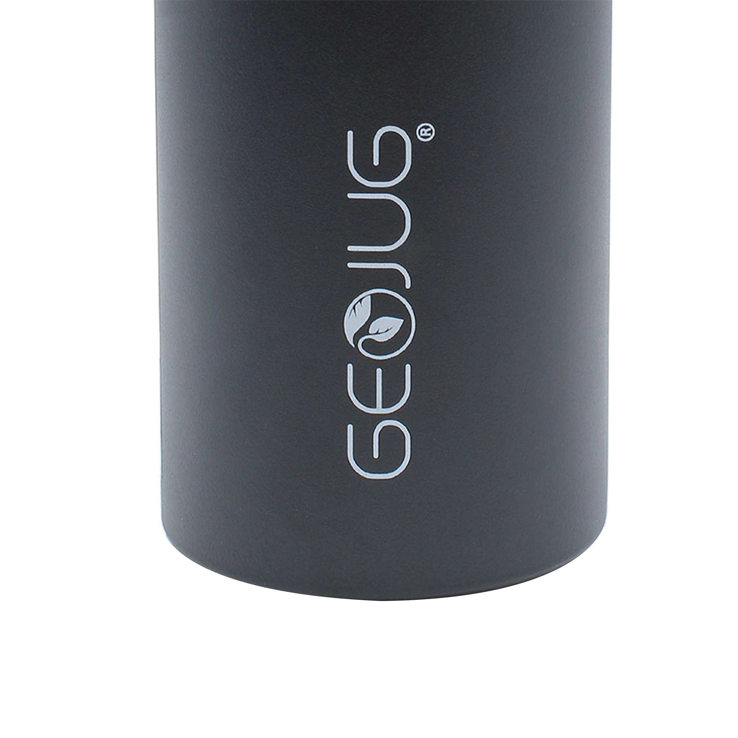 Brentwood GeoJug 32oz Stainless Steel Vacuum Insulated Water Bottle, Black