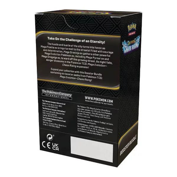 Pokémon TCG Mega Evolution - Chaos Rising Booster Bundle