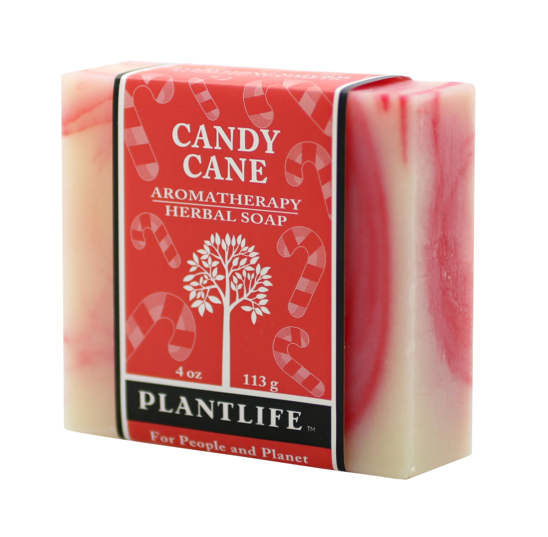 Plantlife Candy Cane Aromatherapy Herbal Soap