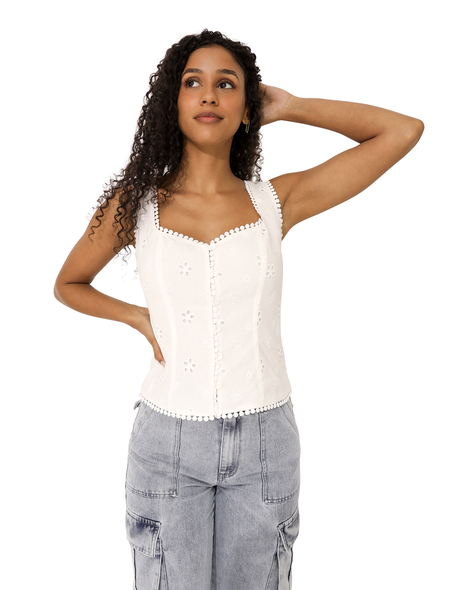 Belle & Bloom Womens Lost Your Love Top