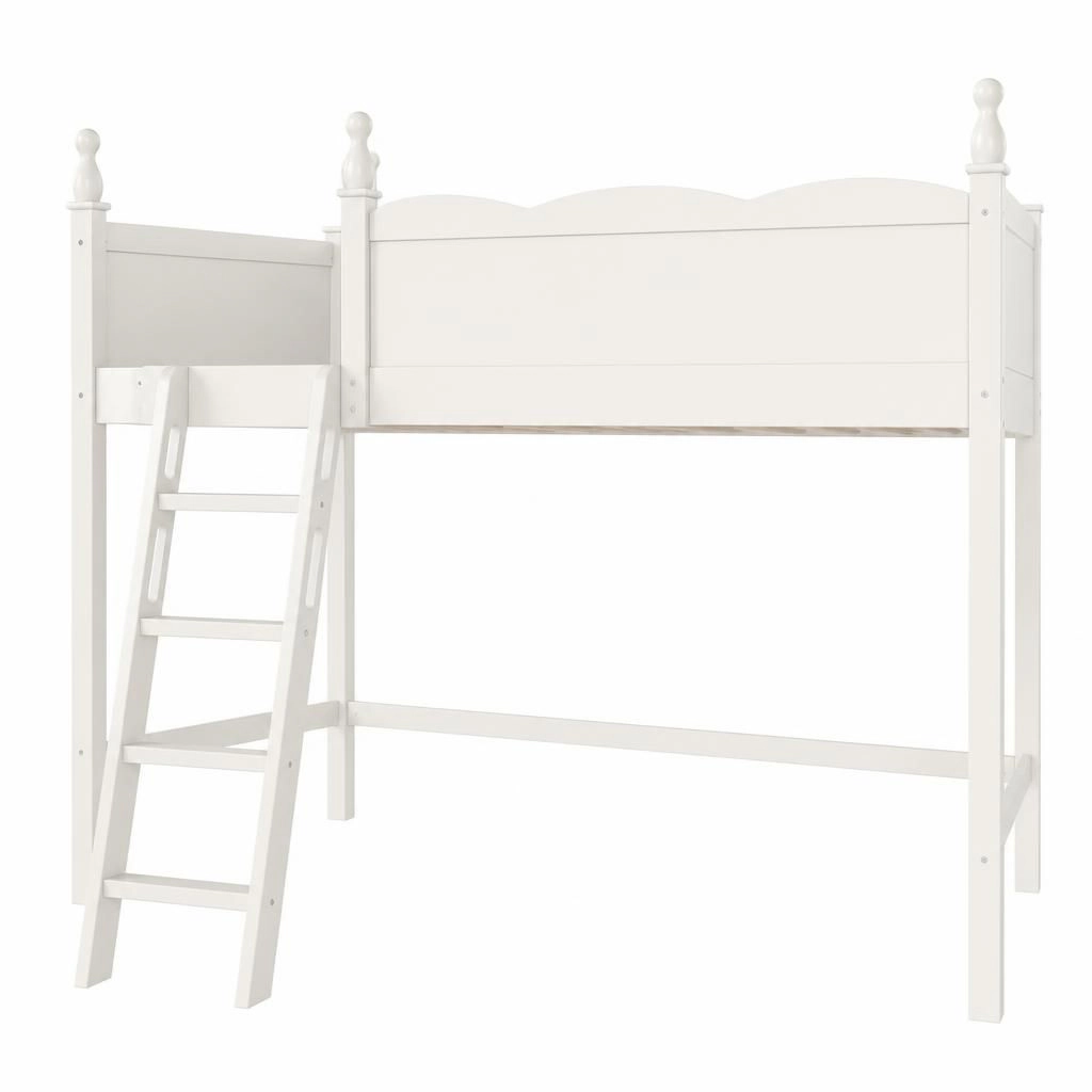 GOODSILO Solid Wood Full Platform Bed Frame