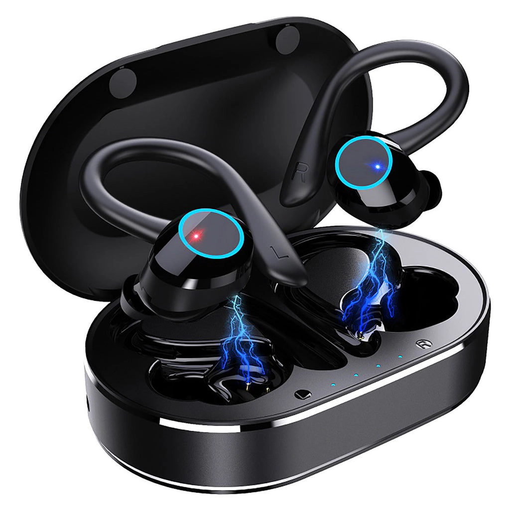 Alpha Digital - Unisex - Bluetooth 5.3, 28Hr Playtime, HiFi Stereo - Sport Earbuds