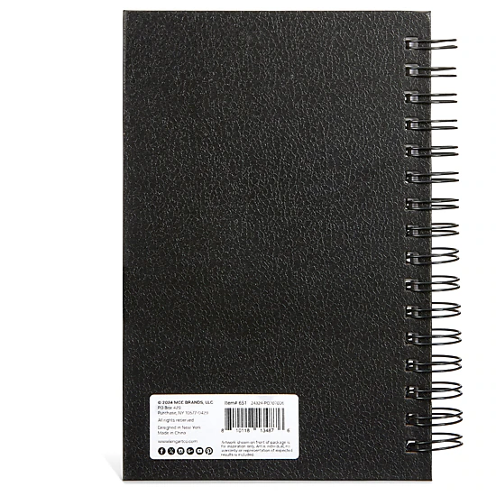 KINGART Hardcover Spiral Sketchbooks 5.5" x 8.5" - 2 Pack - 100 Sheets Each