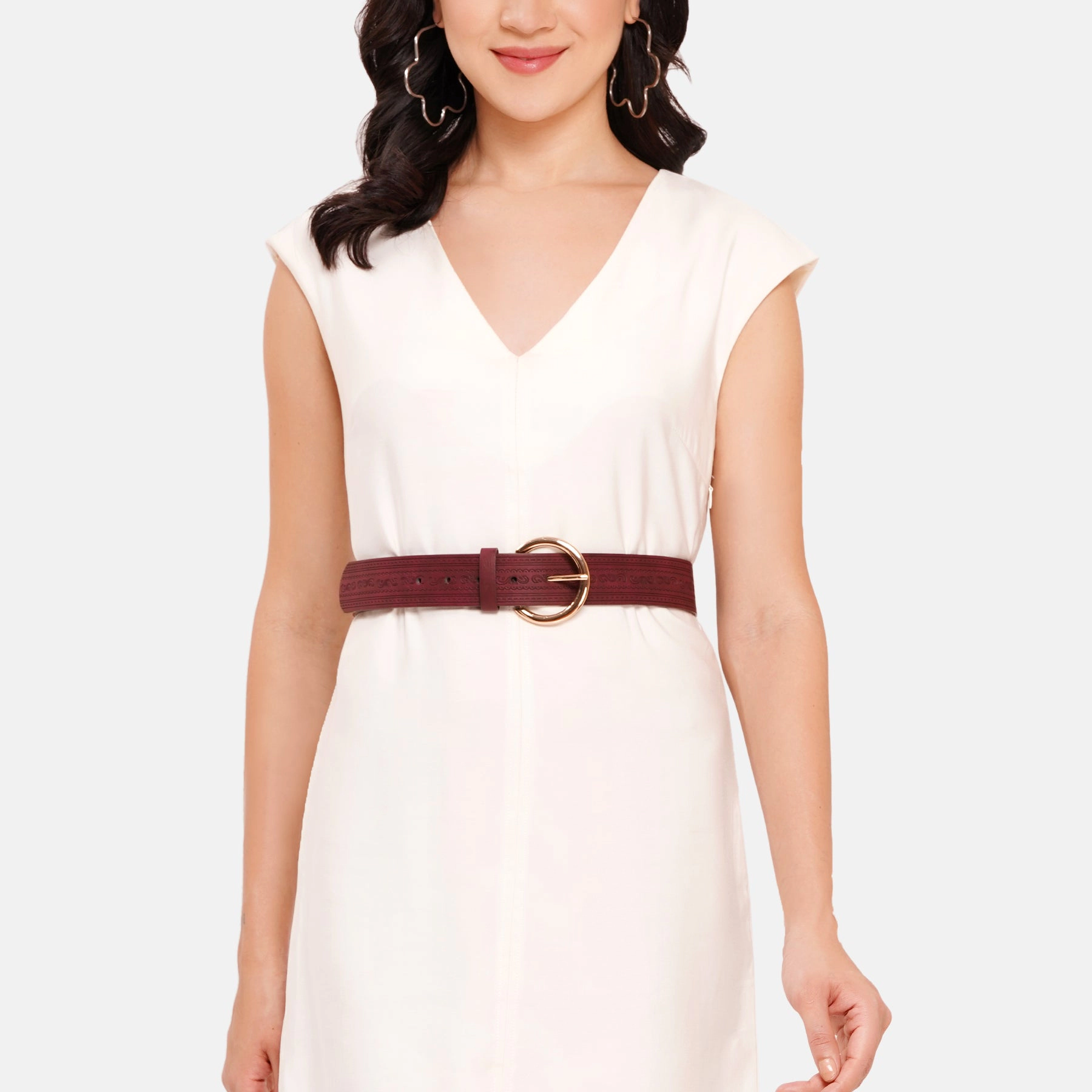 AGP PARIS Magenta Classic Women's Belt