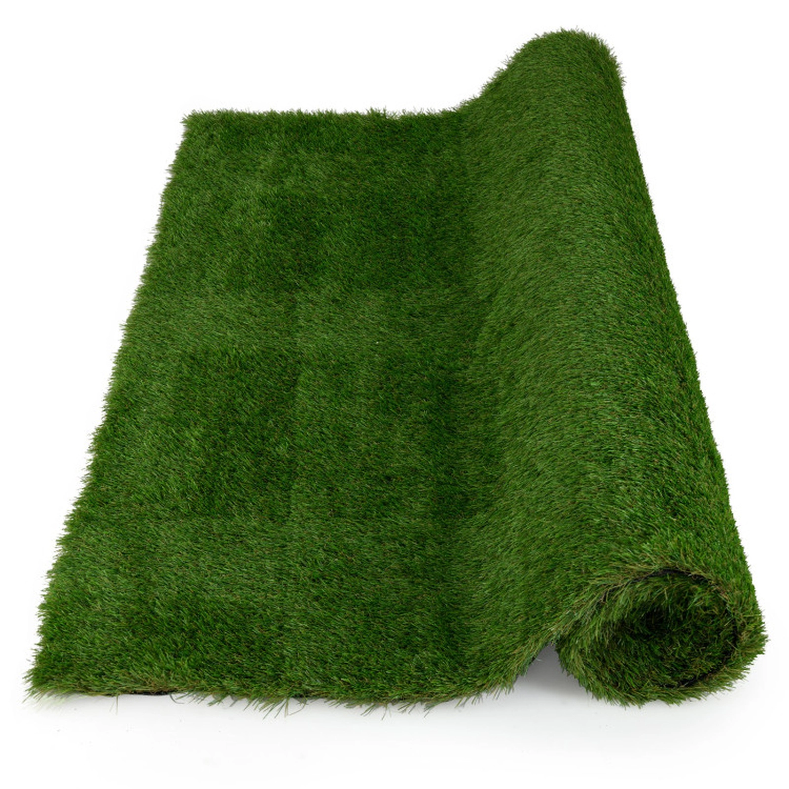 SUGIFT 6-ft x 10-ft 2-in Pile Indoor Outdoor Synthetic Turf Mat with 4-Layer Backing and Drainage Holes