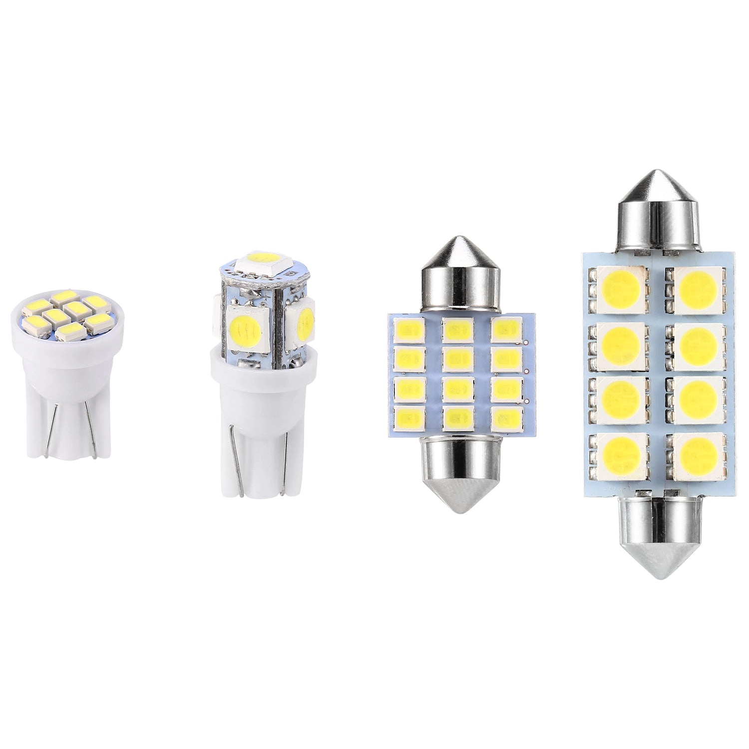 GBruno 14-Piece LED Interior Car Light Bulb Kit