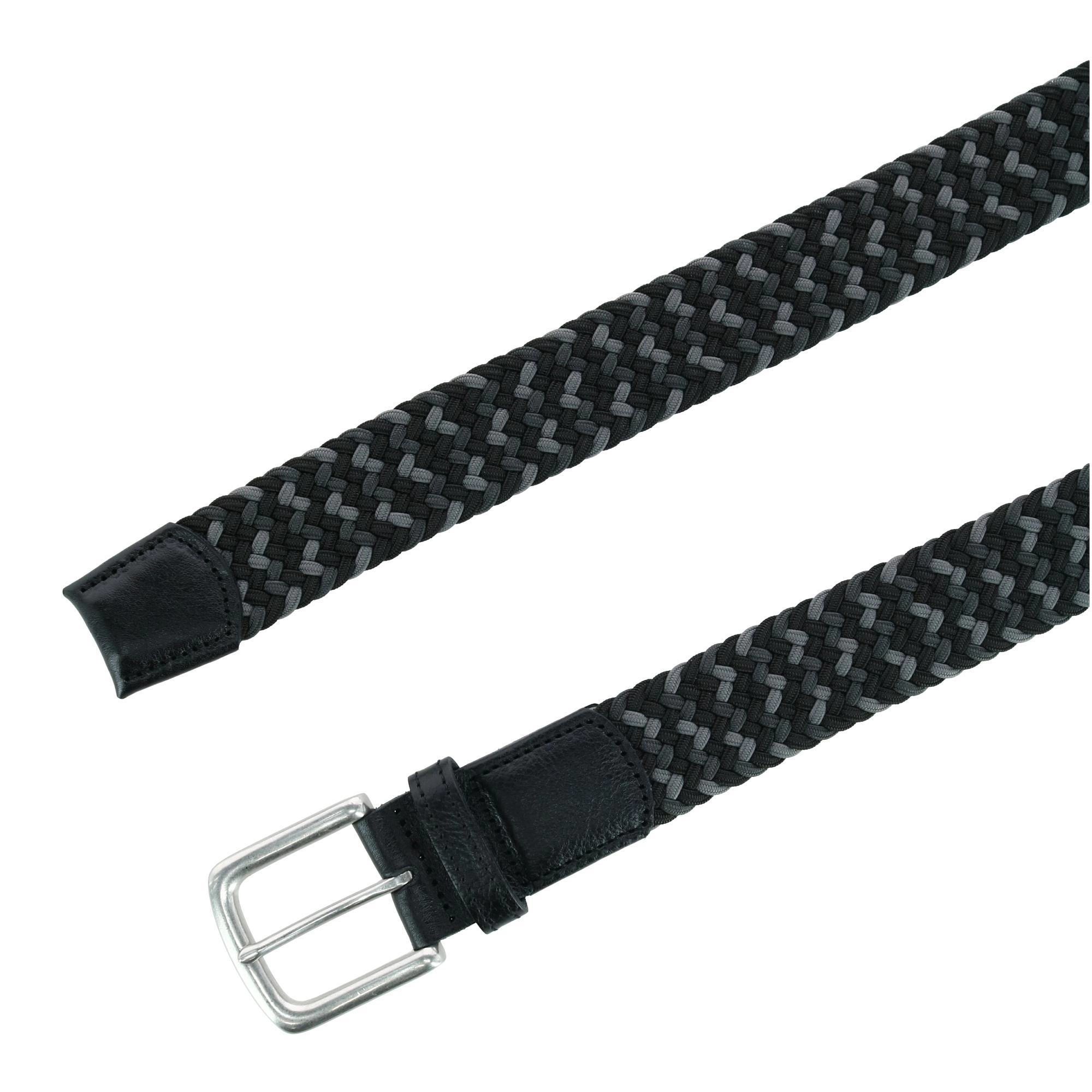 Trafalgar Men's Chandler Mixed Weave Stretch Belt