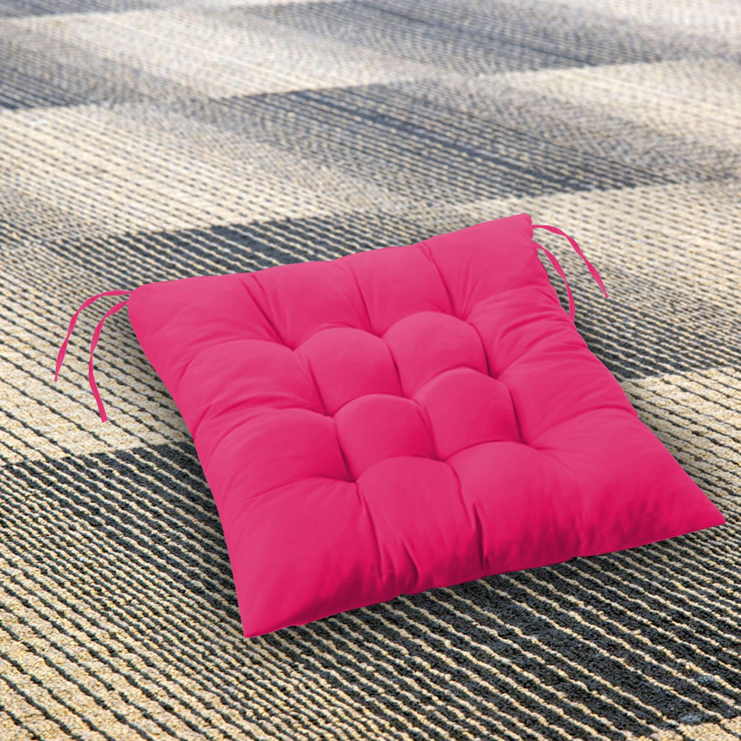 GBruno Soft Tie-On Square Chair Cushion Pads