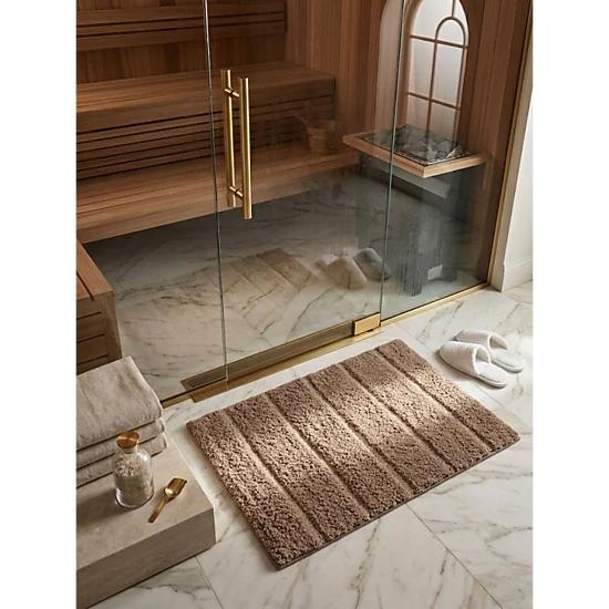 GAURI KOHLI Riga Ivory Bath Mat