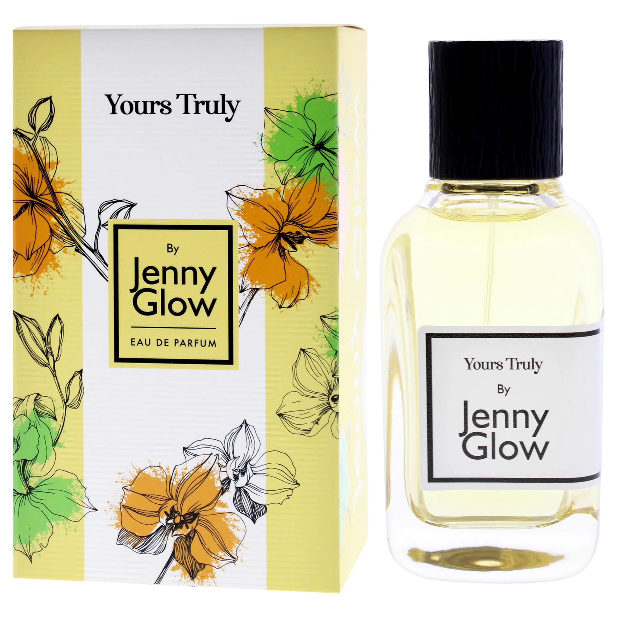Jenny Glow Yours Truly Eau de Parfum for Women - Oriental Floral Rose, 3.4 oz Spray