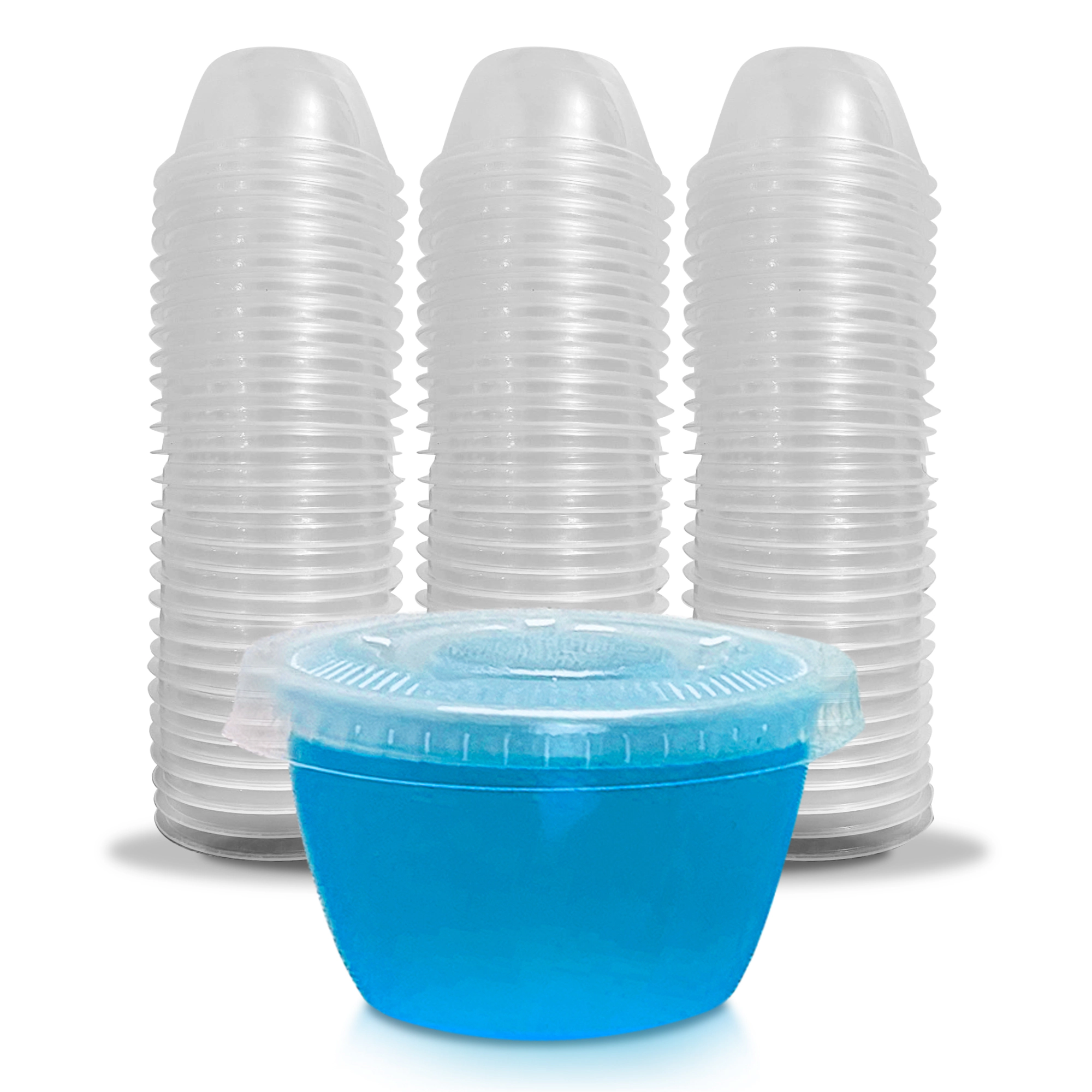 Swooc Games | 105 Extra Replacement Gelatin Shot Cups and Lids