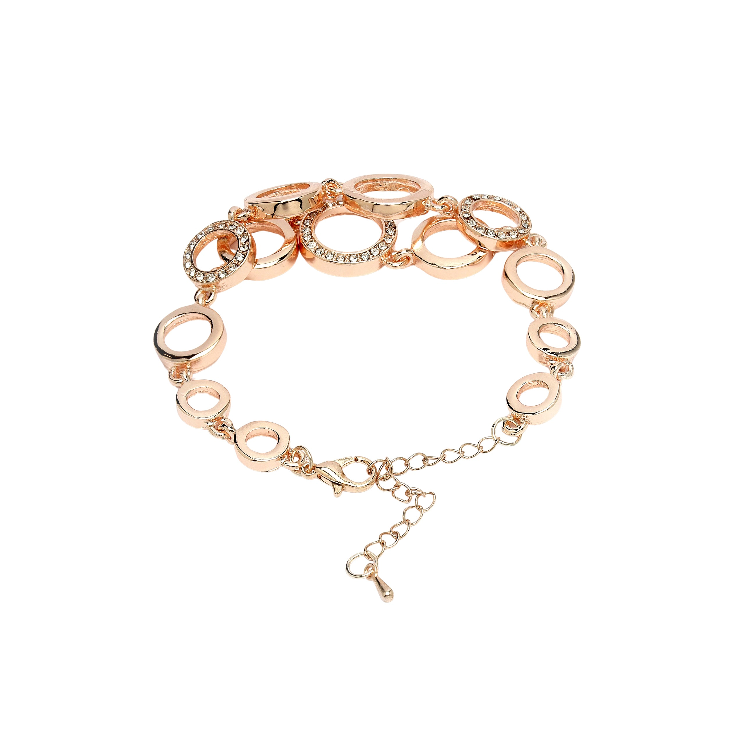 AGP PARIS Womens Diva Collection Elegant Chain Bracelet