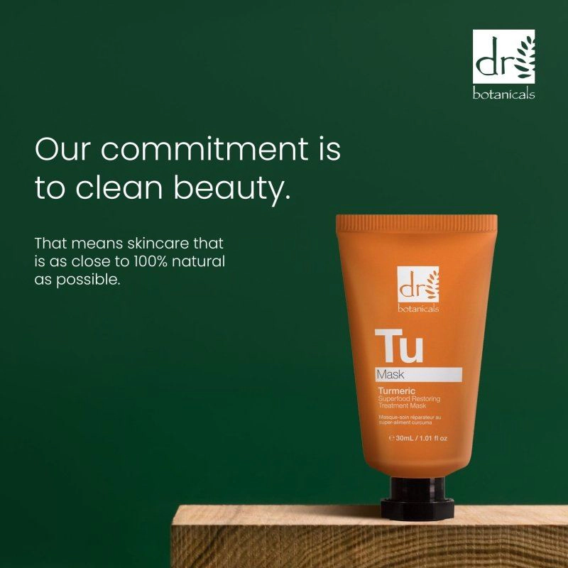 Dr. Botanicals Turmeric Superfood Restoring Treatment Mask 30ml