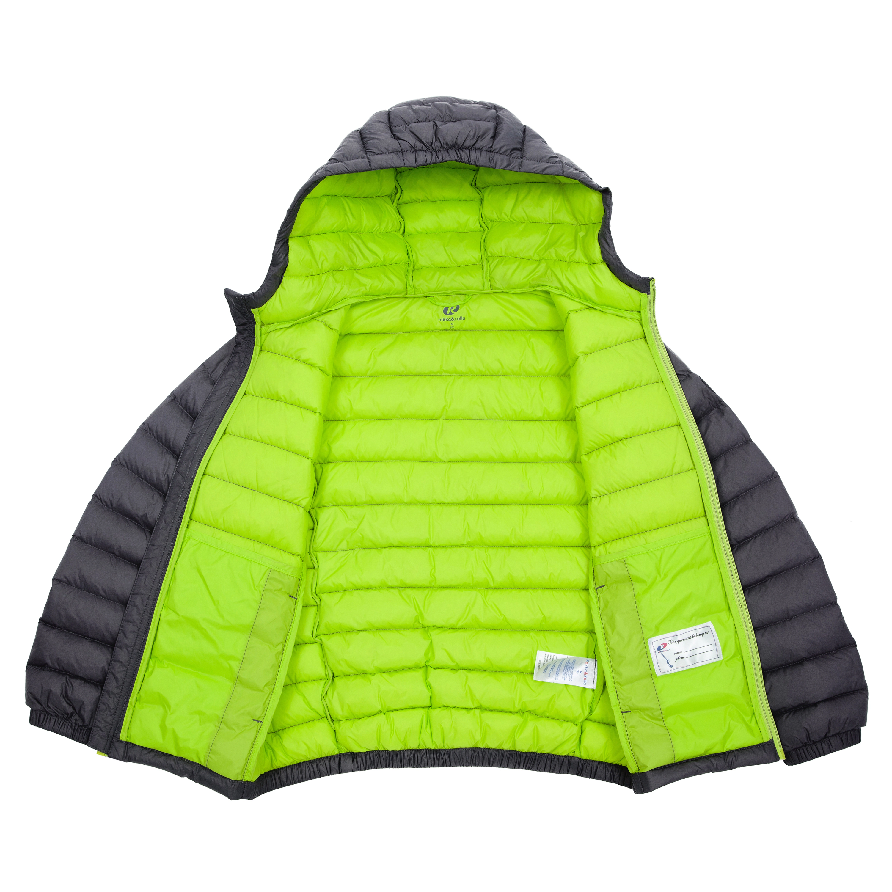 Rokka&Rolla Little & Big Kid Boys Ultra-Light Packable Down Jacket