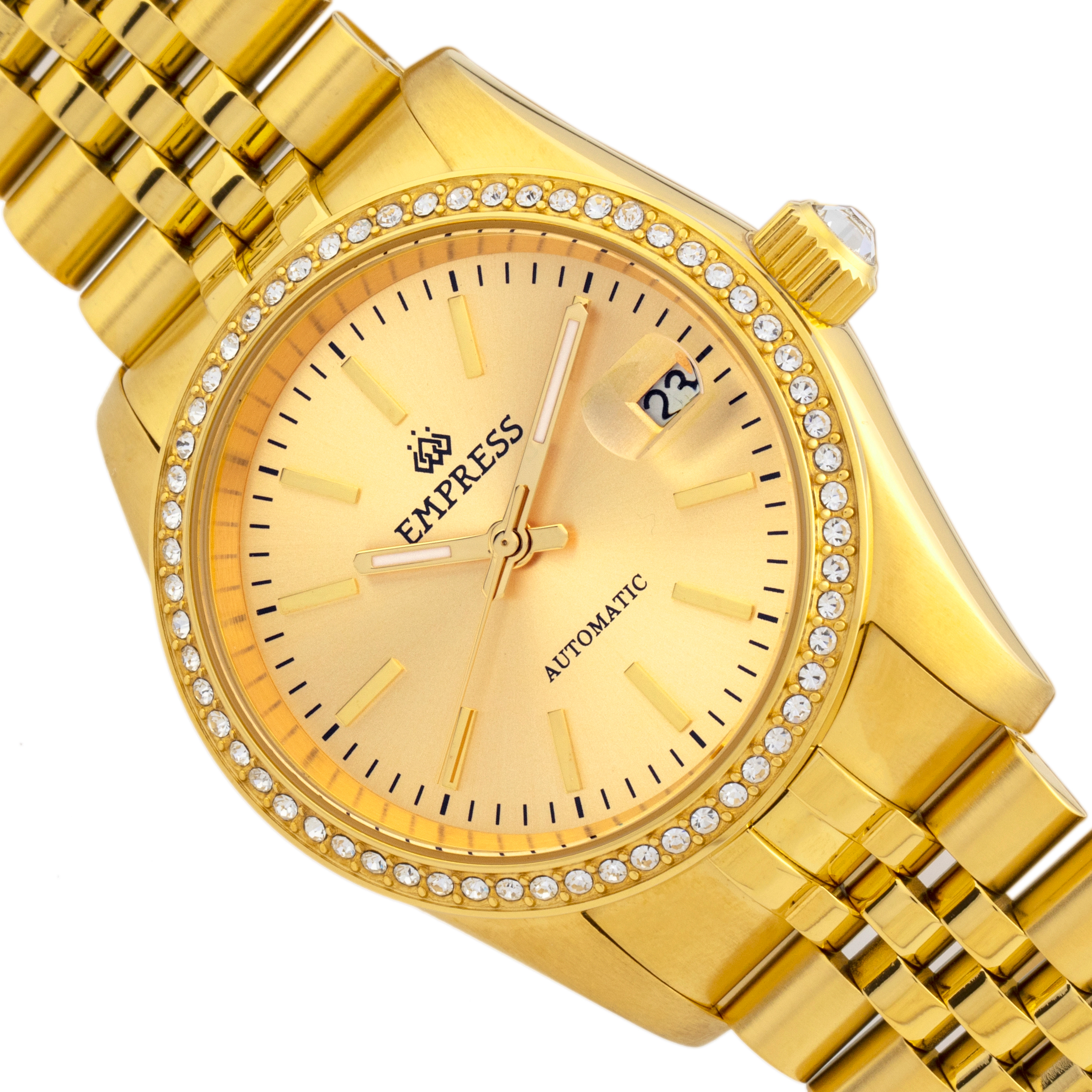 Empress Constance Automatic Bracelet Watch w/Date