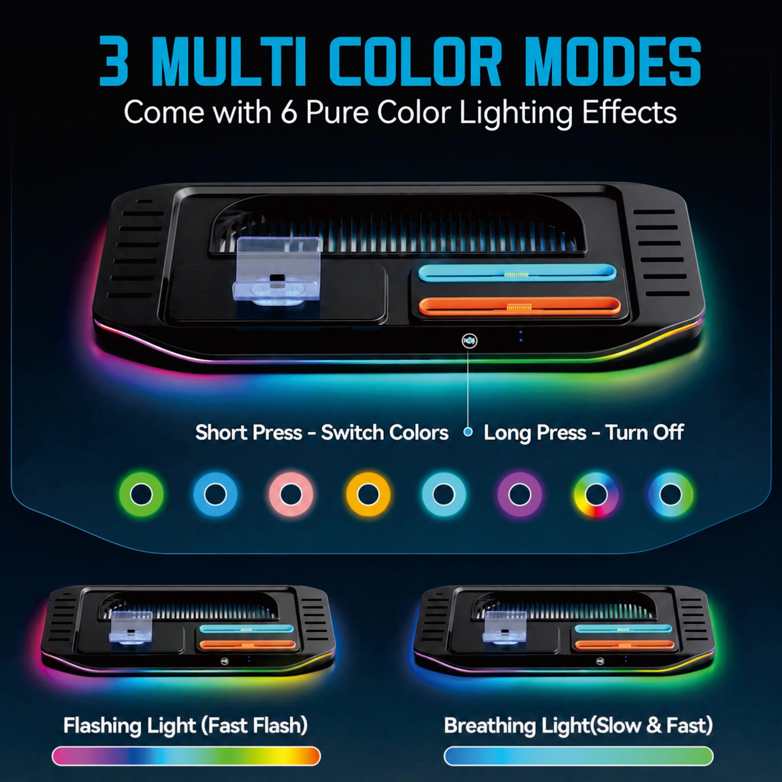 Sonicgrace RGB Organizer Charging Dock for Nintendo Switch 2