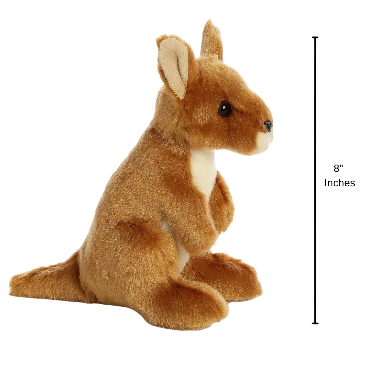 Aurora Mini Flopsie Kangaroo 8-Inch Stuffed Animal Plush