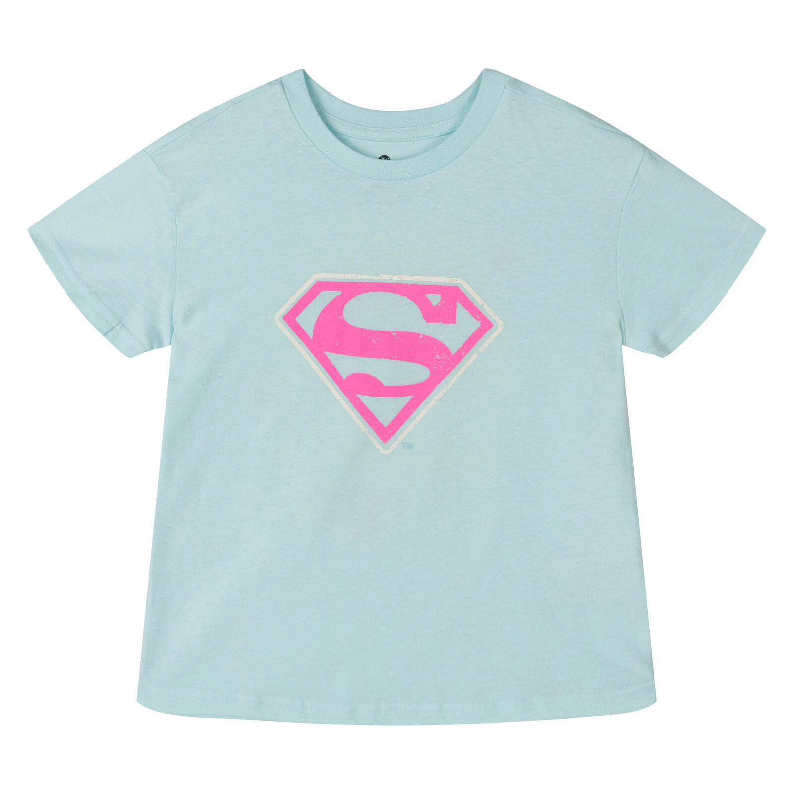 DC Comics Justice League Supergirl Girls' 2-Piece Tee and Flare Leggings Set