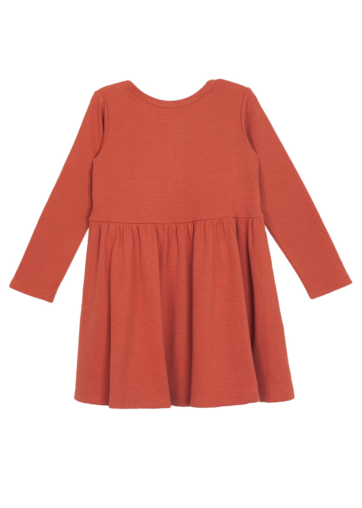 Mabel and Honey Aubrey Thermal Long Sleeve Knit Dress